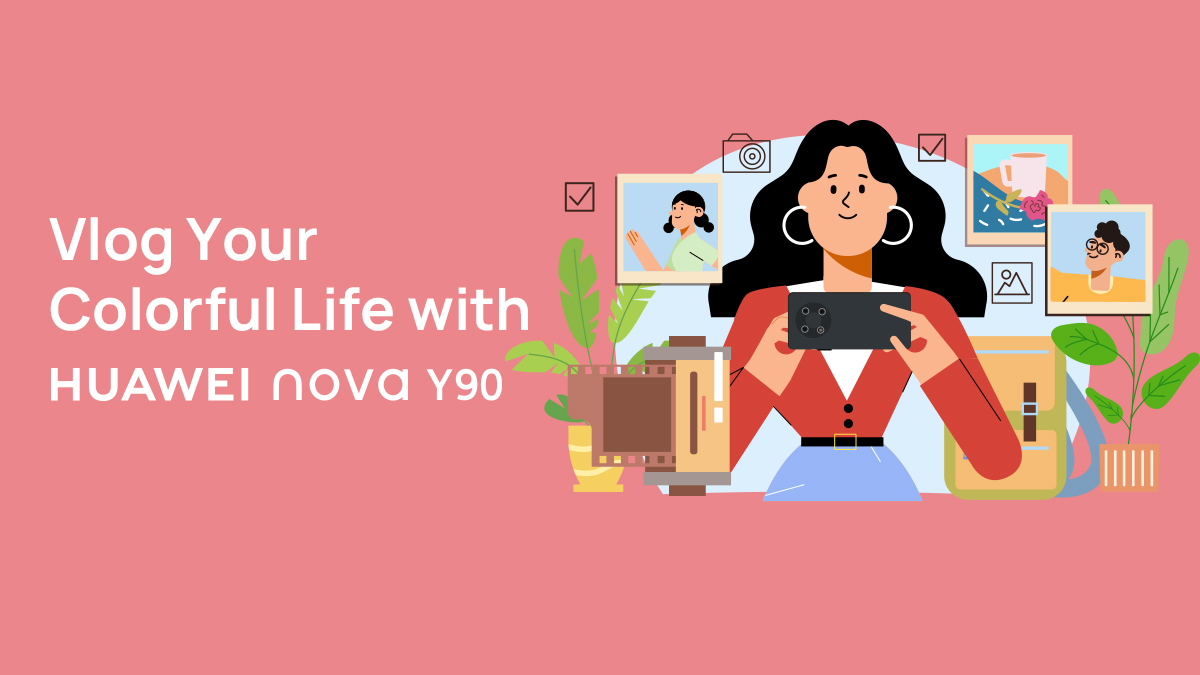زندگی رنگارنگ خود را با  nova Y90 هوآوی V-LOG کنید